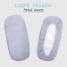 Buy Bisoo 37x80 / 40x80 Fertilizer Sheet Stroller - 100% Musselin Adjustable Baking Cocks Cover for Mosesk rbe - Compatible with Julius Z llner Dreamland Alvi Fabimax - Polka Dot Print Baby Blue - Buy Online on GoSupps.com