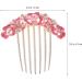 PATKAW Flower Hair Comb Wedding Bridal Hair Comb Clip Wedding Hair Styling Hair Comb - Buy Online on GoSupps.com