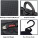 Hanging Toiletry Bag Waterproof Jiemei Travel Wash Bag for Men & Women with 4 Compartments Foldable Compact Size Super Durable Fabric Black M - Buy Online on GoSupps.com