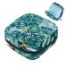Portable women's binding-up bags menstrual cup bags feminine menstrual insert pocket for teenage girls tampons for the first period tropical plant pattern multicolored 09