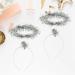 RmKbe 2 Pieces Silver Tinsel Halo Headband Angel Halo Headbands Christmas Headbands Christmas Party Fancy Dress Accessory for Children Adults - Buy Online on GoSupps.com
