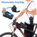TOOLITIN Bike Phone Front Frame Bag with Water Bottle Holder and Insulated Cup Holder - Bicycle Phone Bag for Mountain Bikes - Buy Online on GoSupps.com
