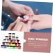 Baluue 72 Boxes Nail Crystal Powder DIY Manicure Powder Yn Nail Products Pigment Powder for Nails Pp - Buy Online on GoSupps.com
