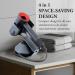 Premium Blow Dryer Stand Holder for Dyson Supersonic | MyGift Gunmetal Gray Metal Rack & Styling Slots - Buy Online on GoSupps.com