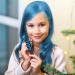 10 Pcs Hair Chalk Comb for Kids Girls - Washable & Temporary Bright Colors - Ideal Gift for Ages 6-12 - Perfect for Birthday Parties & Cosplay - Blue - Buy Online on GoSupps.com