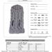 Buy PetyOung XL Gray Dog Sweater Vest | Warm Knit Wool Coat for Small & Medium Dogs - Winter Crochet Clothing - Buy Online on GoSupps.com