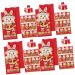 ABOOFAN 96 Pcs 2023 Year of The Rabbit Red Packets Cash Envelope Spring Festival Red Bag Lunar New Year Envelope Luck Money Bag Red Purse Money Envelope Chinese New Year's Bag Pocket Paper