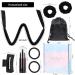 Velour Heatless Curlers Headband - Set of 7 No Heat Hair Curlers for Overnight Curls - Black - Buy Online on GoSupps.com