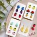 KEOKER Fruit Polymer Clay Cutters - 12 Shapes for Earrings & Jewelry Making - Buy Online on GoSupps.com