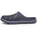 Buy Saguaro Breathable Mesh Clogs - Women's & Men's Summer Aqua Slippers Flat Sole Leisure Shoes 45 EU Navy - Buy Online on GoSupps.com
