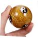 8 STK Healeved Massage Globe Balls - Stress Relief & Meditation Tool - Metal Hand Rolling Balls for Wrist Massage - Buy Online on GoSupps.com