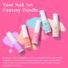 Beetles Gel Polish Nail Art Gel Liner Set - 12 Unicorn Dreamy Pastel Colors for Swirl Nails | Thin Nail Art Brush | Easter Decoration Nails - Soak Off, LED Lamp Compatible - Buy Online on GoSupps.com