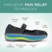 Orthofeet Women's Diabetic Shoes - Proven Comfort & Protection with Arch Support and Cushioning - Springfield 8 Wide Black - Buy Online on GoSupps.com