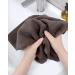 Cleanbear Wash Cloths 12 Pack for Body and Face - Soft 13x13 Inches Bulk Washcloth Set with Assorted Colors - Rust, Baby Pink, Brown, Blue, Grey, Lavender - 12 Pieces - Buy Online on GoSupps.com