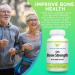 Bone Strength Supplements with Calcium, Vitamins D3 & K2 - 60 Vegetarian Capsules - Buy Online on GoSupps.com