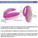 Nail Brush for Cleaning Stiff Bristles Fingernails Brush with Handle for Mechanics and Gardeners All-Purpose Cleaning Brush for Home Kitchen - 6 Pack Pink 6 Packs Pink - Buy Online on GoSupps.com