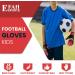 EFAH Sports Football Goalkeeper Gloves for Boys | Grippy Size 4 Soccer Gloves for Ages 6-9 - Red - Buy Online on GoSupps.com