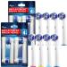8 Pack Replacement Toothbrush Heads for Oral B Braun Electric Toothbrushes - Compatible with Oral B 7000, Pro 1000, 3000, 500, 8000, 9600 - Precision Refills - 8 Count - Buy Online on GoSupps.com