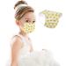 Kids 3 Ply Disposable_Face_Mask Breathable Elastic Earloops for Boys Girls Daliy Use 20pc - Buy Online on GoSupps.com