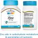 Zinc 50mg 21st Century Chelated Tablets 110ct (2 Pack) + Bonus My Outlet Mall Pouches - Immune Support & Skin Health - Buy Online on GoSupps.com