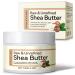 Raw & Unrefined Shea Butter for Body Face & Hair Pure Shea Butter with vitamins A E & F Long-Lasting Hydration for Dry Skin Hair Care DIY Lip Balm Natural Moisturizer 4.2 Fl Oz (Pack of 1)