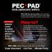PEC-PAD Lint Free Wipes 4x4 | Non-Abrasive Ultra Soft Cloth for Camera Lens & Sensitive Surfaces | 100 Sheets Per Pack - 2 Pack - Buy Online on GoSupps.com