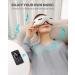 ALLJOY Eye Massager with Heat & Cooling - Rechargeable Bluetooth Heated Eye Mask for Migraines Dry Eyes Dark Circles - Perfect Gift for Birthdays & Father's Day - Buy Online on GoSupps.com