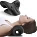 Anzorhal Neck-Schulter-Massage Cushion Nacks Massage device Cervical Traction device pain relief head neck for neck pain headache shoulder pain (black)