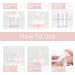 TreaHome 2 Pack Contact Lens Case - Leak-Proof Travel Kit with Cleaner, Holder, Tweezers & Remover Tool - Rose Gold - Buy Online on GoSupps.com
