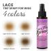 Lace Tint Spray for Wigs Fast-Drying Hiding Lace Wig Spary for Lace Front Synthetic Wigs Long Lasting Travel Size Wig Tint No Residues Suitable for All Hair Types Dark Brown - Buy Online on GoSupps.com