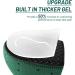 Plantar Fasciitis Heel Protector - Welnove Anti-Slip Heel Cups for Pain Relief | Men's & Women's Size L - Comfort & Support for Achilles Tendonitis & Cracked Heels - Buy Online on GoSupps.com