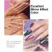 LEDSUUEI 6 Chrome Nail Powders Chrome Glitter Powder Super Mirro Effect Neon Glassy Pearl Effect Pigments for Nail Art and Nail Design Starter Easy to Use - Buy Online on GoSupps.com