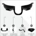 EVO FLEX Sunnies 2-Pack Flexible Tanning Bed Goggles UV Eye Protection Glasses (Black) - FDA Compliant - Buy Online on GoSupps.com