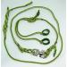 Falconry Arab Jesses Anklet swivel and leash set EXTRA Large Female Redtails & Euro Eagle owls Snowy owls