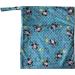 MUMBABY Wet Dry Bag | Reusable Nappy Diaper Bag with Two Zippered Pockets (Monkey) - Buy Online on GoSupps.com
