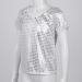 KKmeter Kids Shiny Hip Hop Dance T-Shirt | Short Sleeves Loose Top for Boys & Girls | Silver | Ages 2-6 - Buy Online on GoSupps.com