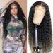 28 Glueless Lace Front Human Hair Wig - Pre Plucked Brazilian Deep Wave, 150% Density, Natural Hairline - Buy Online on GoSupps.com
