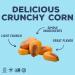 LOVE CORN Sea Salt Snack 1.6oz x10 Bags | Crunchy Non-GMO Gluten-Free Plant Based Low-Sugar | Salted Corn Snack Pack - Buy Online on GoSupps.com