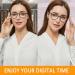COJWIS 5 Pack Blue Light Filter Reading Glasses for Men & Women - Anti-Tiredness UV Protection Multipliers 2.75X - Color-1 - Buy Online on GoSupps.com