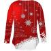2023 Women's Christmas Shirt - Long Sleeve V-Neck Pullover & Dressy Casual Tops in XX-Large 3-Red - Buy Online on GoSupps.com