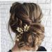 Buy Snap Clips Wedding Hairpins | Gold & Silver Leaf Hair Accessories for Bridesmaids & Women - Buy Online on GoSupps.com