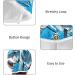 Fierce Shark Hair Towel 2 Pack | Super Absorbent Quick Dry Hair Turbans for Women & Girls - Buy Online on GoSupps.com