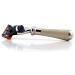 Premium 5-Edge Razor with High-Quality Stainless Steel Holder - Ivory | International Shipping Available - Buy Online on GoSupps.com