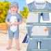 Juicy Bumbles Baby Swimsuit - One Piece Toddler Swimming Costume - Short Sleeve Boys and Girls Swimwear (3-4 Years) - Buy Online on GoSupps.com
