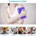 Animal Pattern Reusable Ice Pack 7.5 x 4.8 Inch - Hot/Cold Gel Bead Pack for Injuries - Knee & Back Pain Relief - Purple (2 Pack) - Buy Online on GoSupps.com