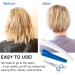 Premium Hair Cutting Scissors Set for Women | DIY Home Hair Cutting Tools for Bangs Layers & Split Ends - Blue Color - Buy Online on GoSupps.com