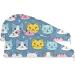 Super Absorbent Pink Blue White Cat Hair Towels 2 Pack | Quick Dry Hair Turbans for Women & Girls - Buy Online on GoSupps.com