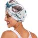 Shop Blue Sharks1 Hair Towel 2 Pack - Super Absorbent Quick Dry Hair Turbans for Women & Girls | International Shipping Available - Buy Online on GoSupps.com