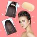 Bump It up Volume Hair Clip | Sponge Clip Front Hair Base - Increase Hair Pad Puff Hair Head Cushion Hairstyle Tools Accessories for Princess Styling Shakven Beige - Buy Online on GoSupps.com