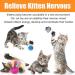 21 Pcs Cat Toys for Indoor Cats Adults Kitten Toys for Indoor Cats Cat Tunnel Toys Cat Toys Set Feather Wand Ball Toy for Kitten Cats Green - Buy Online on GoSupps.com